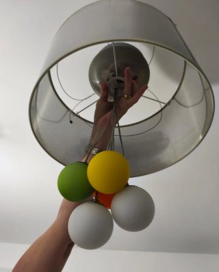 Lámpara de techo moderna