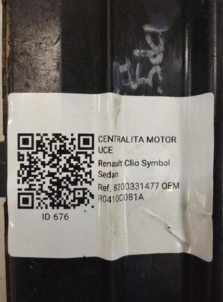 Renault r0410c081a centralita clio 1.5 dci mt 676