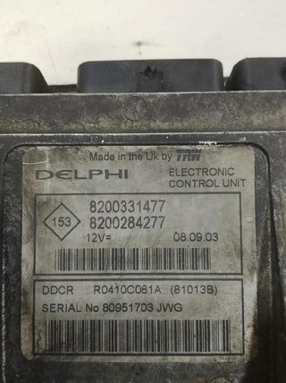 Renault r0410c081a centralita clio 1.5 dci mt 676