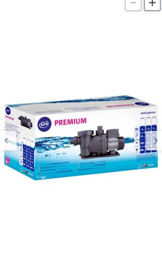 Bomba Piscina Gre 1CV