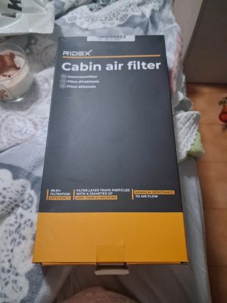 Filtro de aire RIDEX Cabin air filter