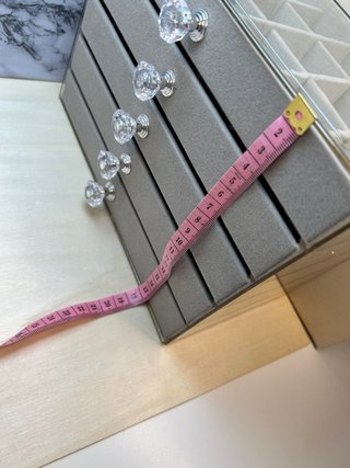 Joyero grande gris 23x17x13 cm jewerly box