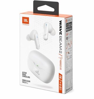 JBL Wave Flex 2 Auriculares Blancos