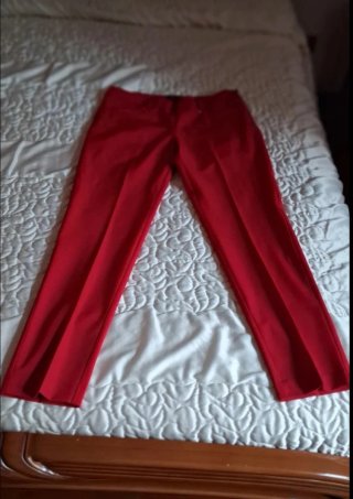 Pantaloni Camomilla Italia Rossi Nuovi