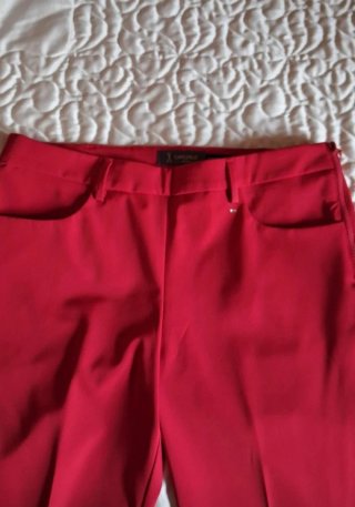 Pantaloni Camomilla Italia Rossi Nuovi