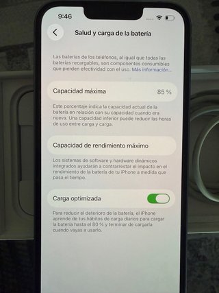 iPhone 14 Azul 256GB 85% Bat NO NEGOCIABLE