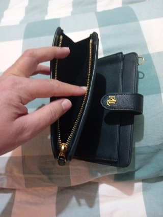 Cartera Ralph Lauren Tartán