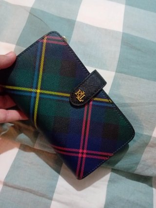 Cartera Ralph Lauren Tartán