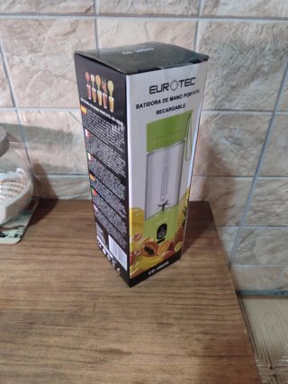 Mini Batidora Portátil Recargable Eurotec