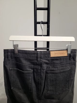 Falda vaquera gris