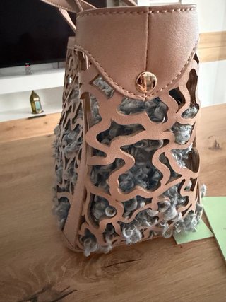 Bolso Tote TOUS Beige y Gris