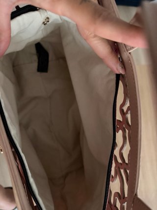 Bolso Tote TOUS Beige y Gris