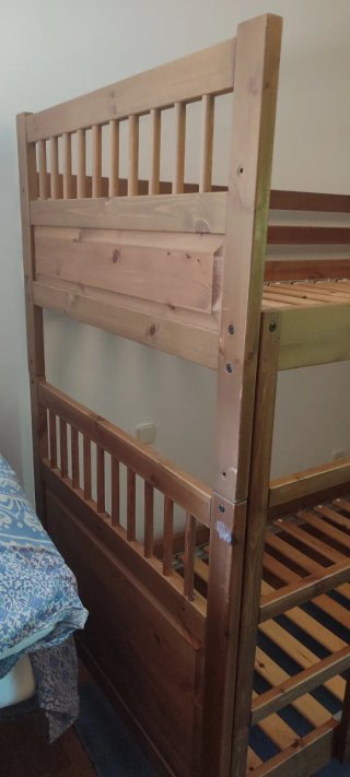 Litera Ikea Hemnes Madera Maciza