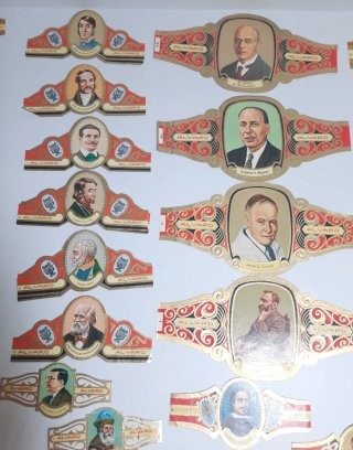 Lote Vitolas Álvaro Personajes Históricos