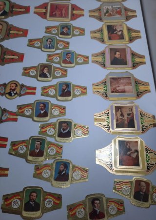 Lote Vitolas Álvaro Personajes Históricos
