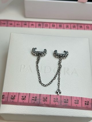 Cadena Seguridad Pandora Plata Original Caja ale