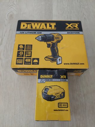 Taladro Atornillador Dewalt DCD709N 18V XR Brushle