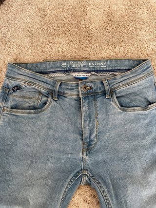 Vaqueros Easy Wear Hombre Azul Claro