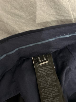 Traje azul Cortefiel