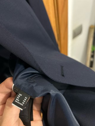 Traje azul Cortefiel