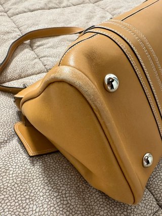 Borsa ETRO Milano in pelle color cuoio ottime condizioni