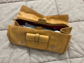 Borsa ETRO Milano in pelle color cuoio ottime condizioni