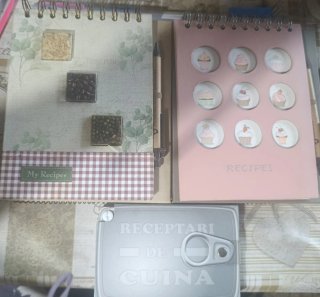 libretas para escribir recetas