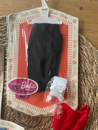 Lote Ropa Barbie y Midge Vintage