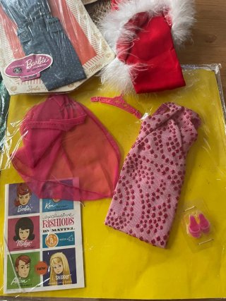 Lote Ropa Barbie y Midge Vintage