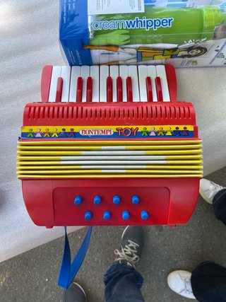 Fisarmonica giocattolo Bontempi vintage