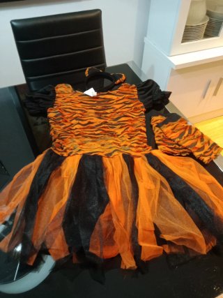 Disfraz Tigre Niña Talla 10 Años