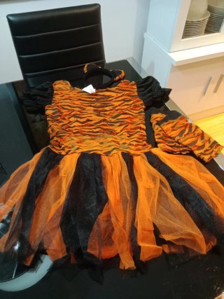 Disfraz Tigre Niña Talla 10 Años
