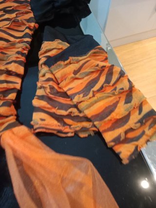 Disfraz Tigre Niña Talla 10 Años