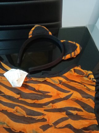 Disfraz Tigre Niña Talla 10 Años
