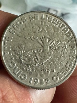 40 Centavos Cuba 1952