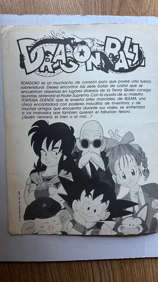 Álbum Cromos Dragon Ball Panini 1988