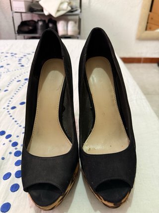 Zapatos de tacón azul Foxy Up