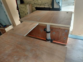 Mueble camper para furgoneta