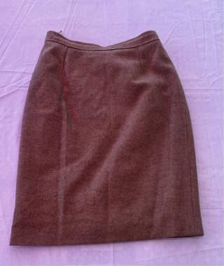 Conjunto Chaqueta y Falda Marrón