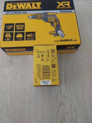 Atornilladora pladur Dewalt DCF620N 18V XR Brushle