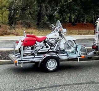 Remolque para Harley Davidson Fat Boy / Heritage