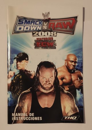 Juego Smackdown vs Raw 2008 PS2