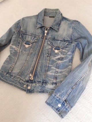 Giacca di jeans Vanilla donna taglia S