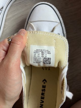 Converse Blancas Plataforma