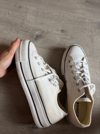 Converse Blancas Plataforma