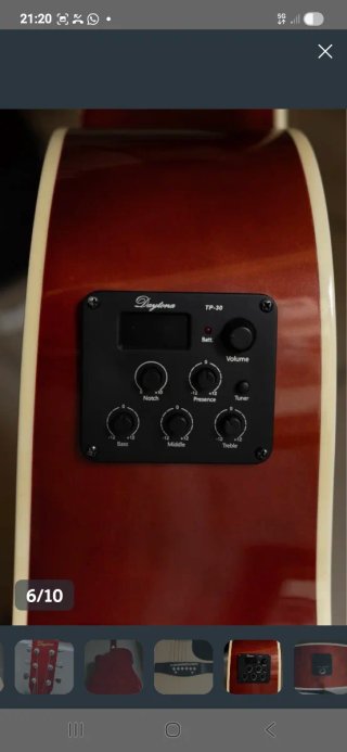 Guitarra Acústica Daytona