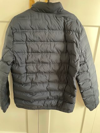 Chaqueta hombre acolchada Zara azul talla S