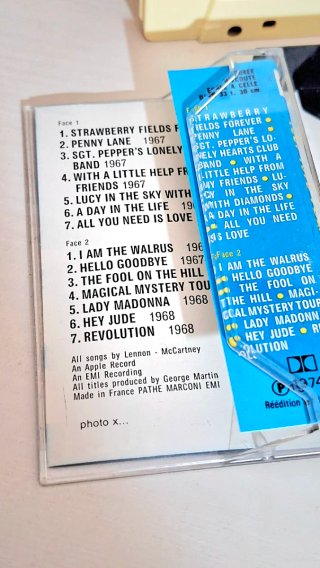 THE BEATLES 1967-1970 Vol. 1 y 2 - Cassettes