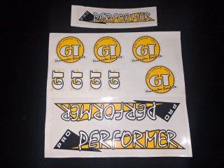 Kit Autocolantes GT BMX Pro Performer 86