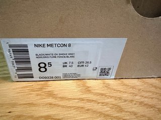 Nike Metcon 8 Zapatillas Entrenamiento Negro Gris